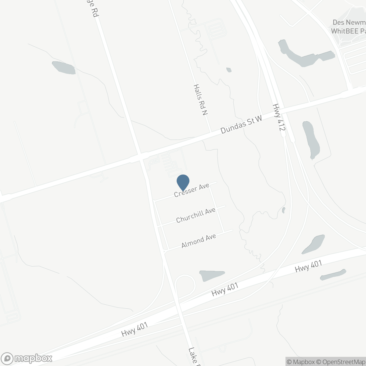 24 CRESSER AVENUE, Whitby, Ontario L1P 1J8